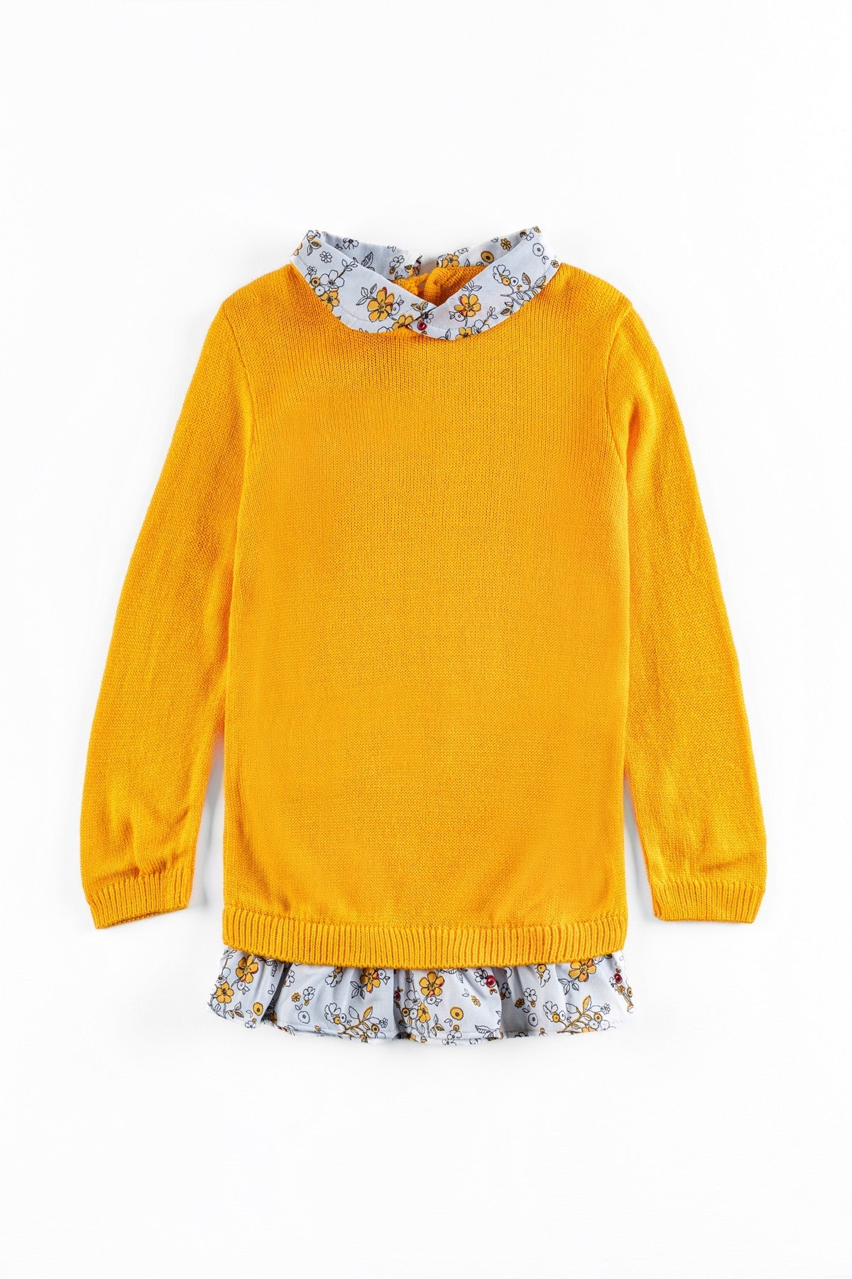 Mustard Girl&#39;s Sweater.