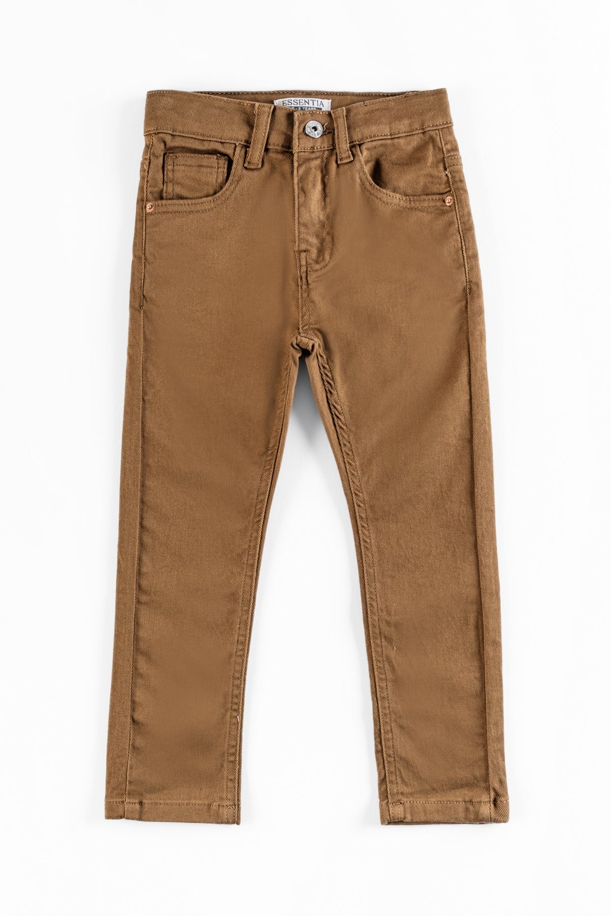 Brown Boy&#39;s Cotton Jeans.