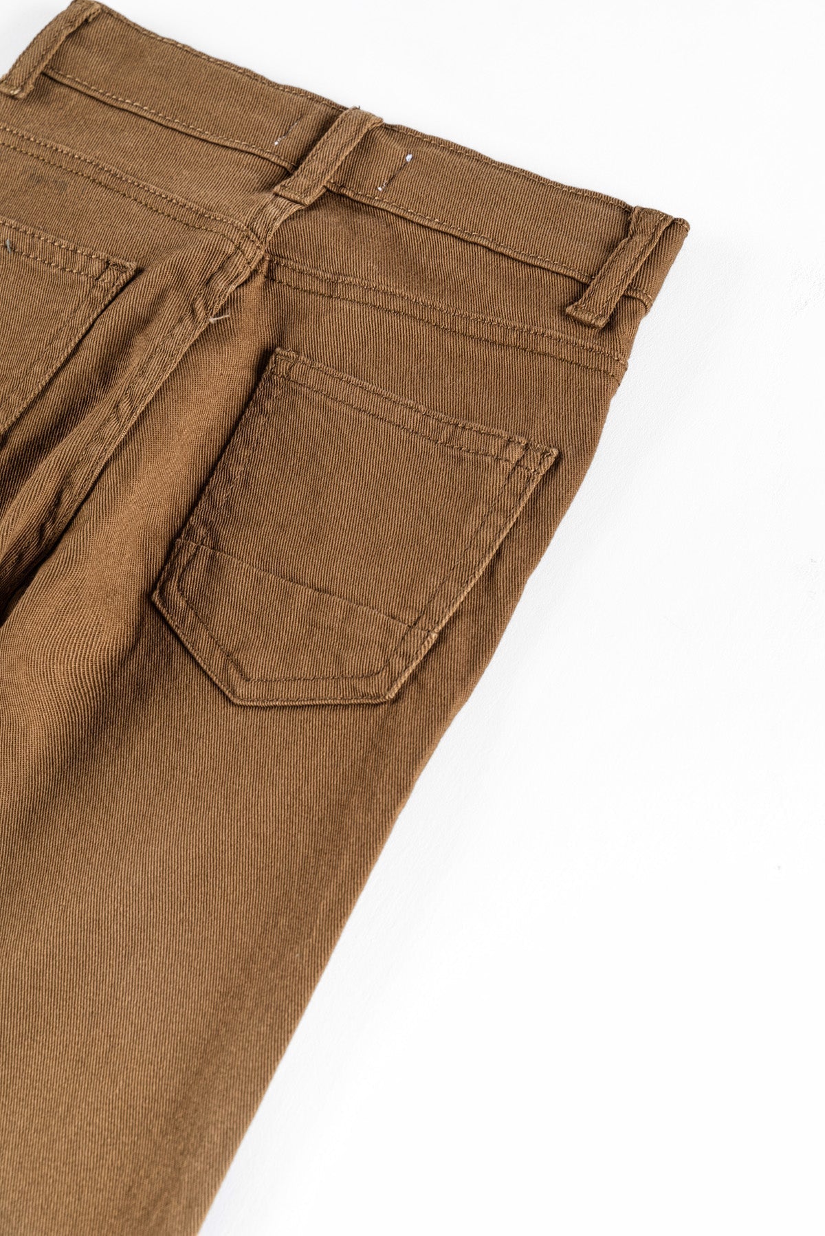 Brown Boy&#39;s Cotton Jeans.