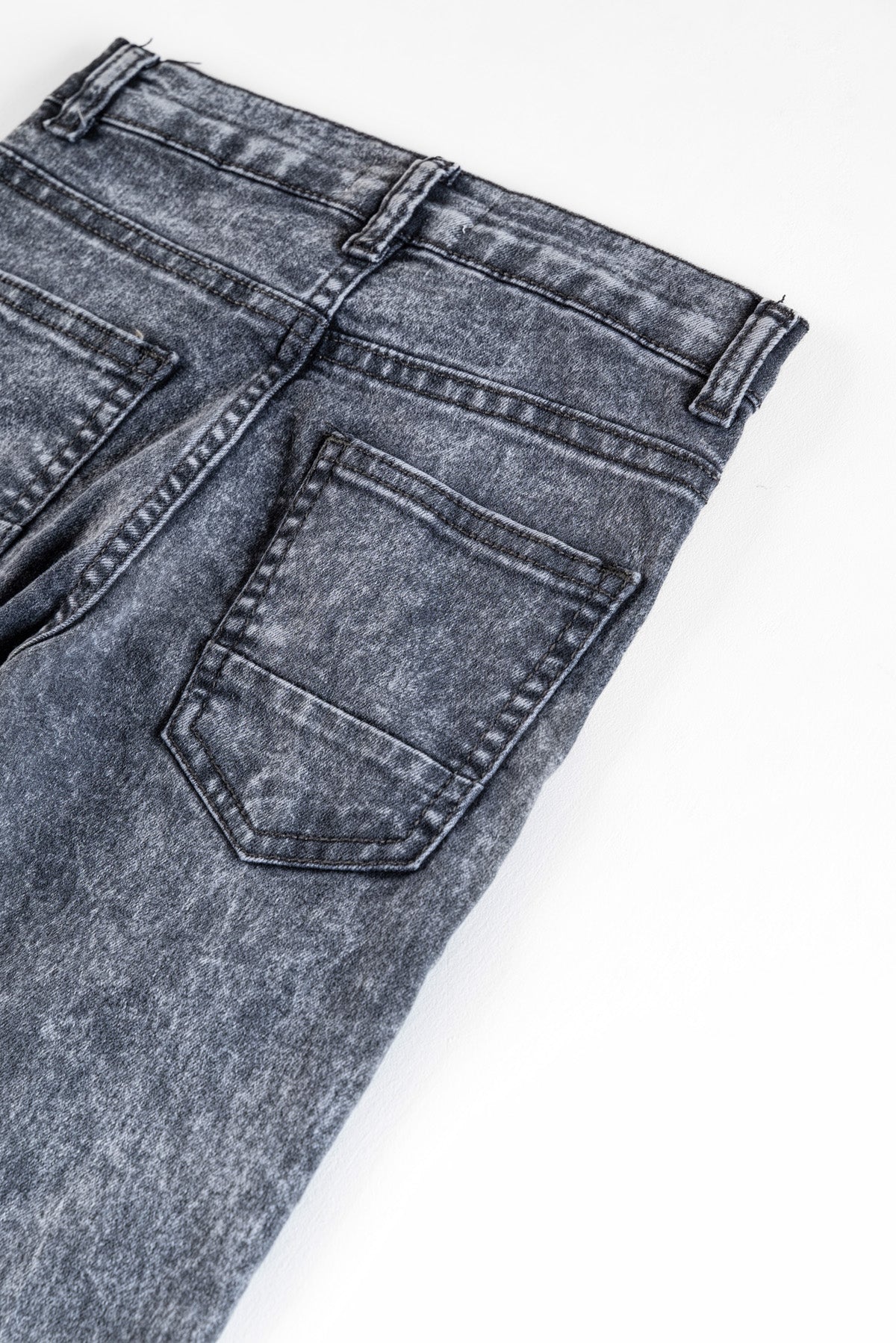 Acid Wash Boy&#39;s Denim Pant