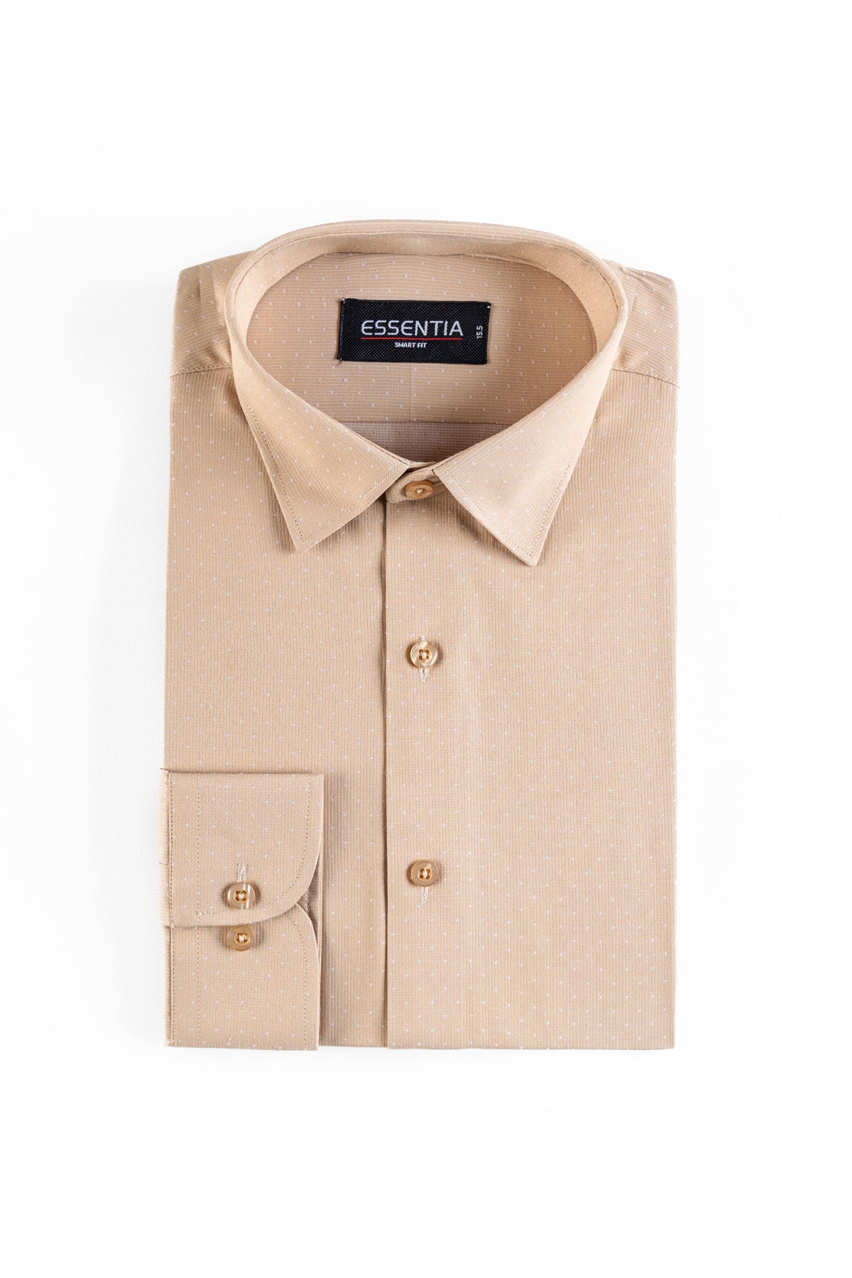 Beige Men&#39;s Dress Shirt