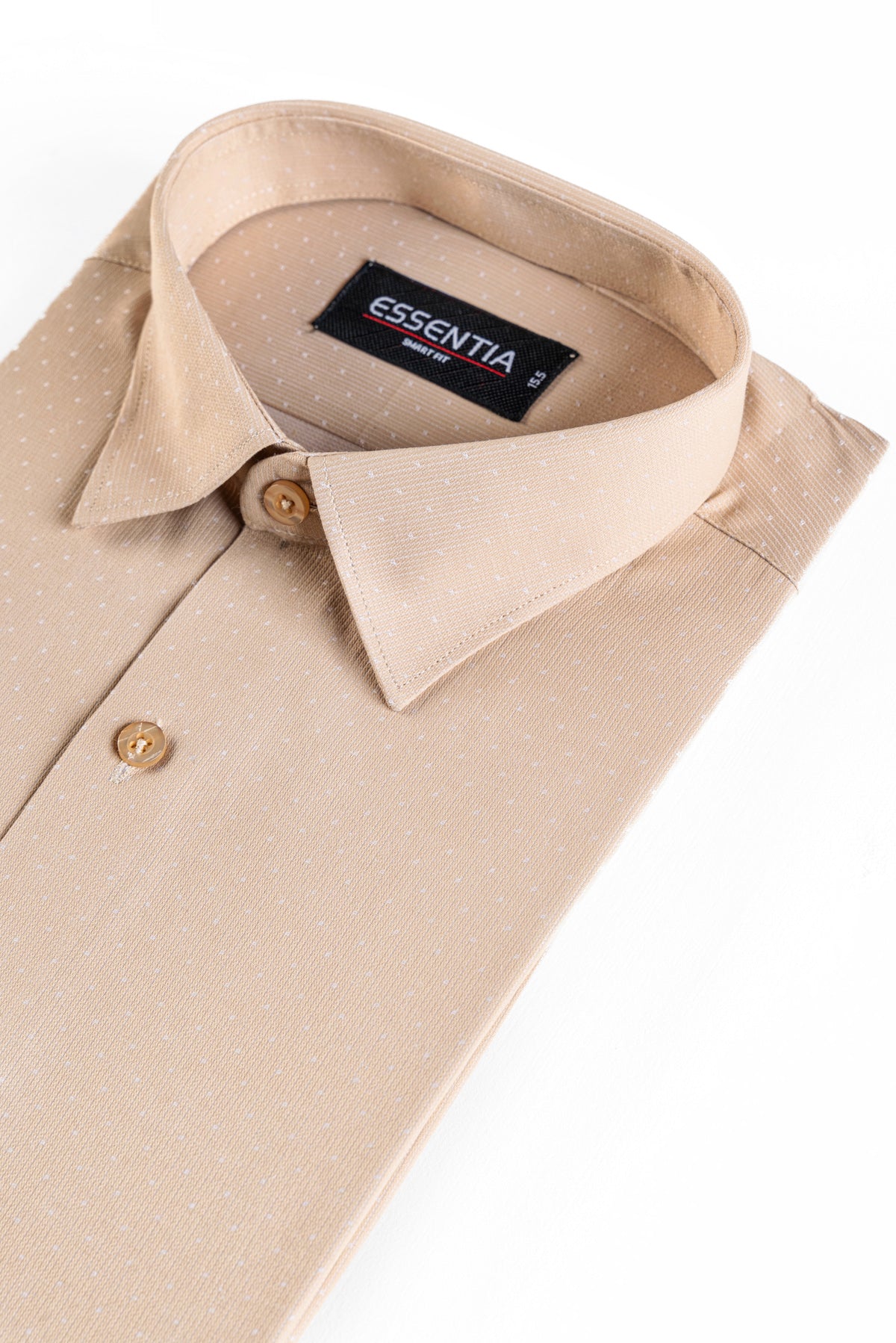 Beige Men&#39;s Dress Shirt