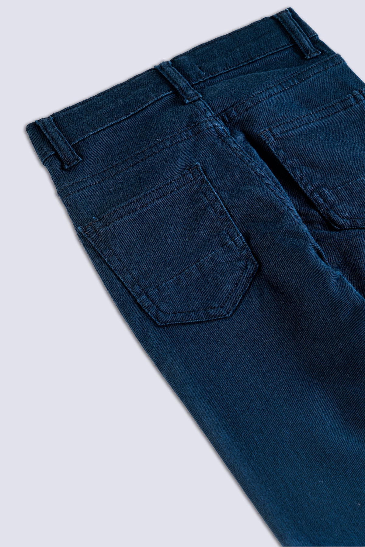 Navy Blue Boy&#39;s Cotton Jeans