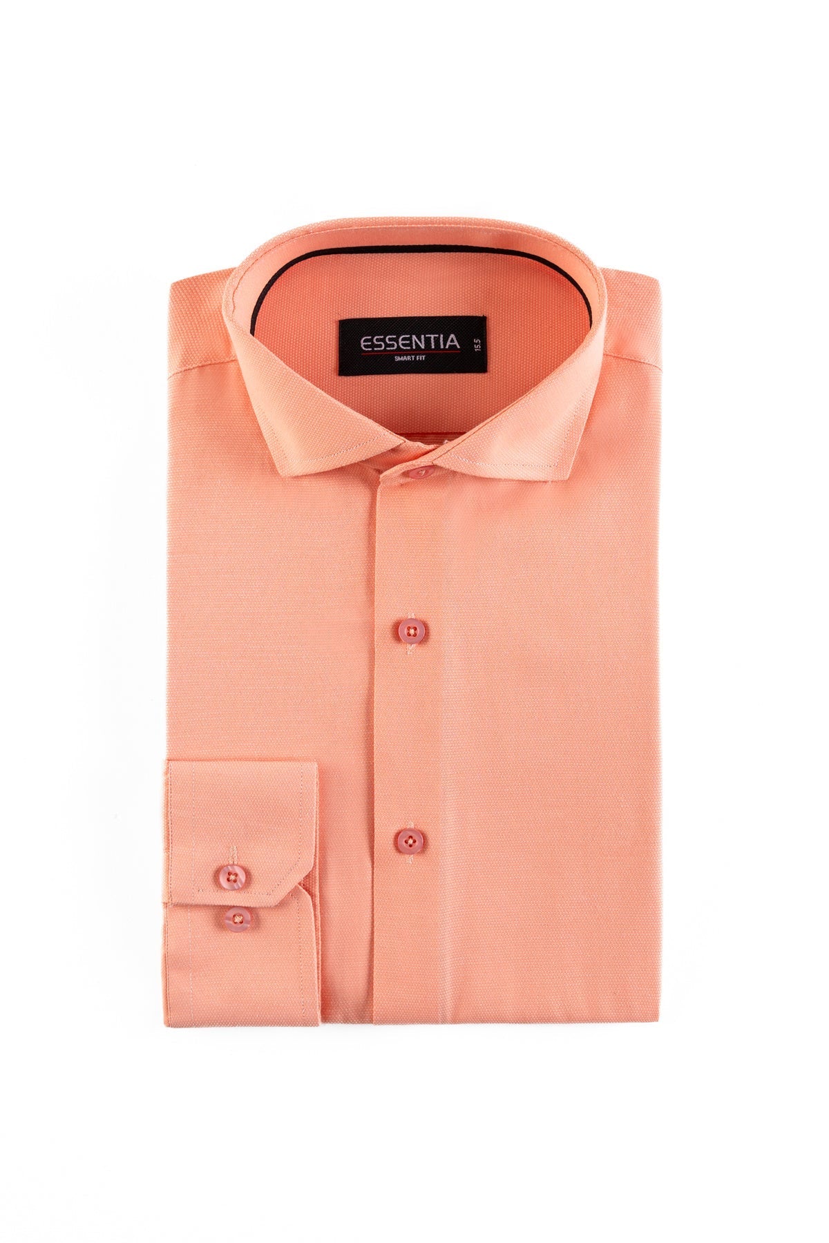 Peach Texture Men&#39;s Dress Shirt