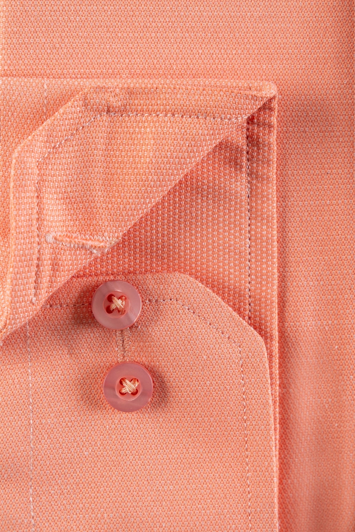 Peach Texture Men&#39;s Dress Shirt