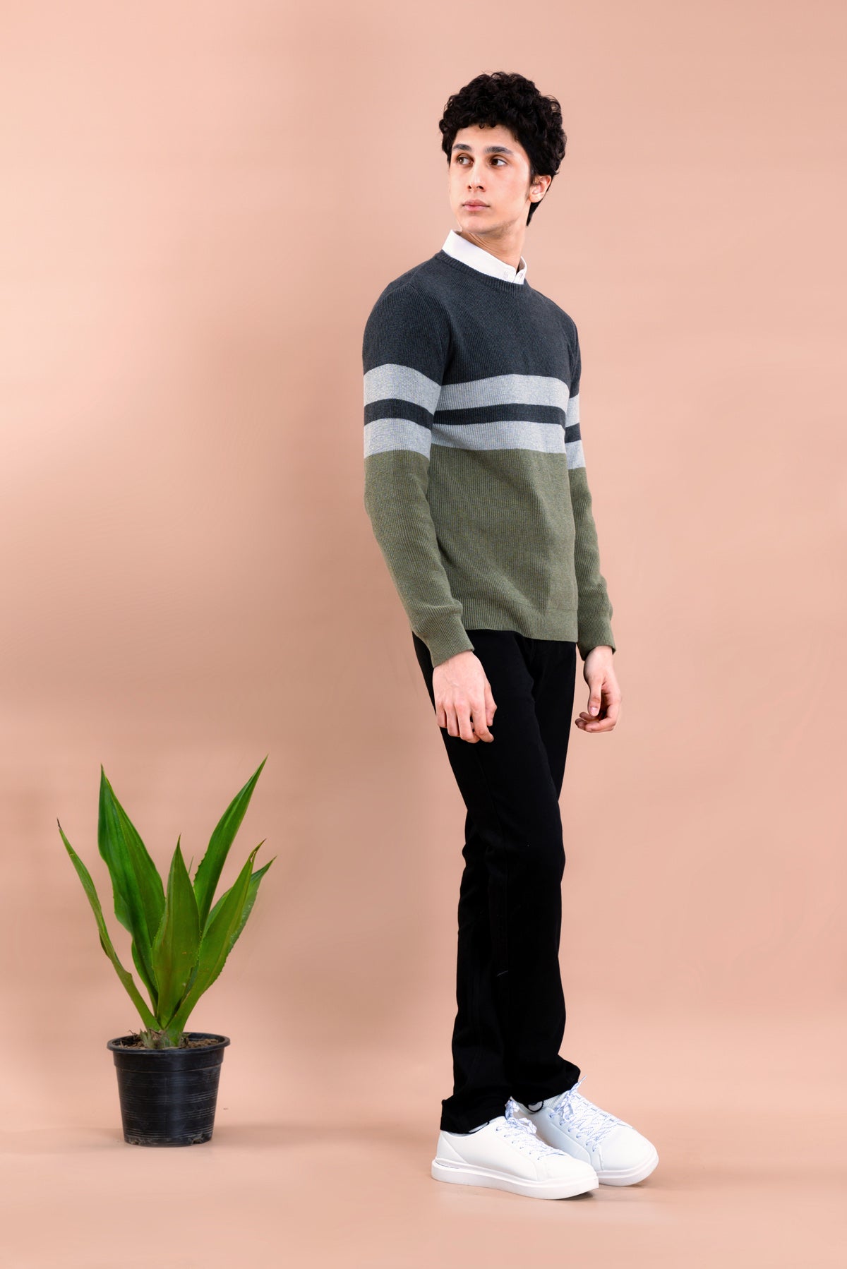 Highline Ribbed Men&#39;s Sweater.