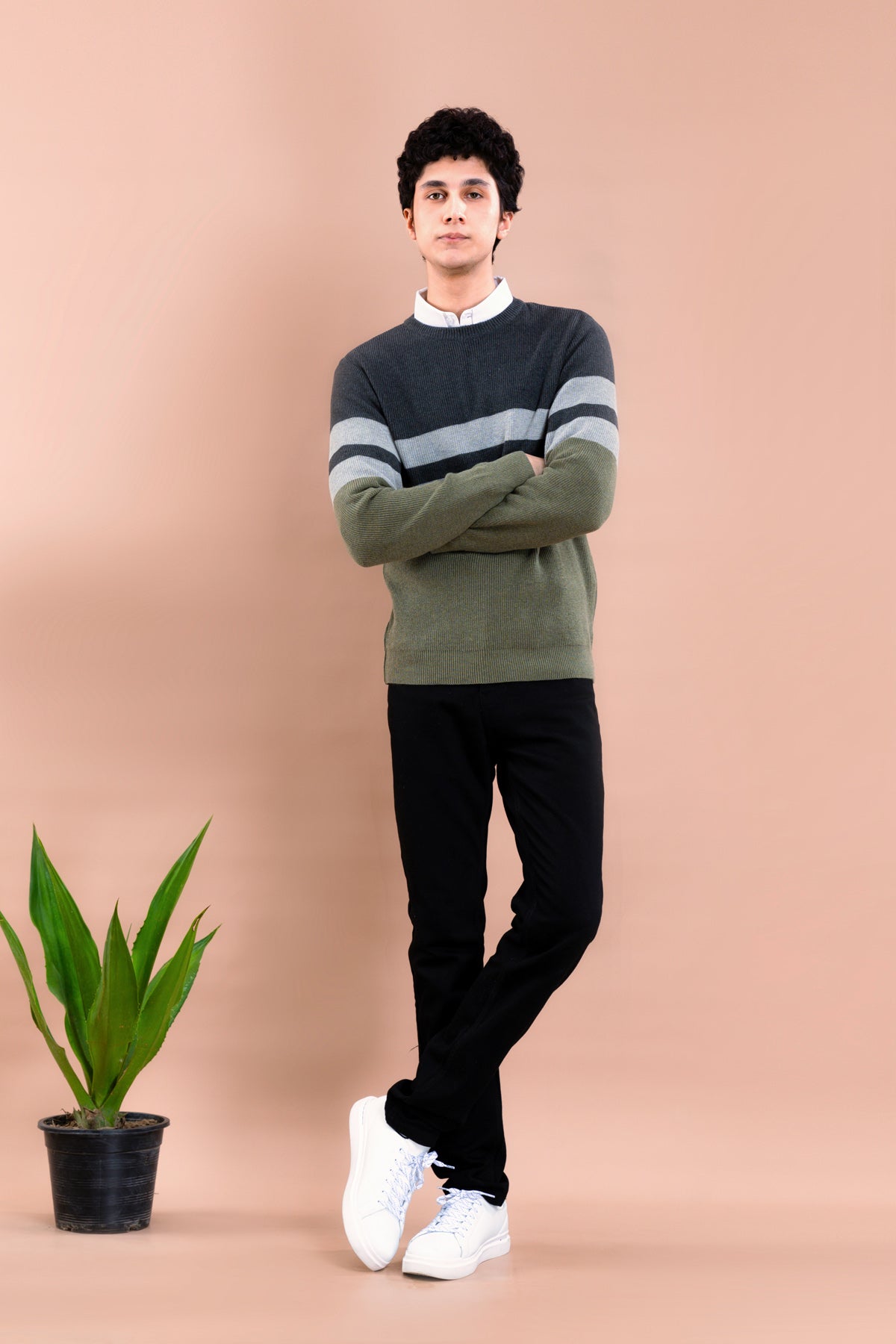 Highline Ribbed Men&#39;s Sweater.