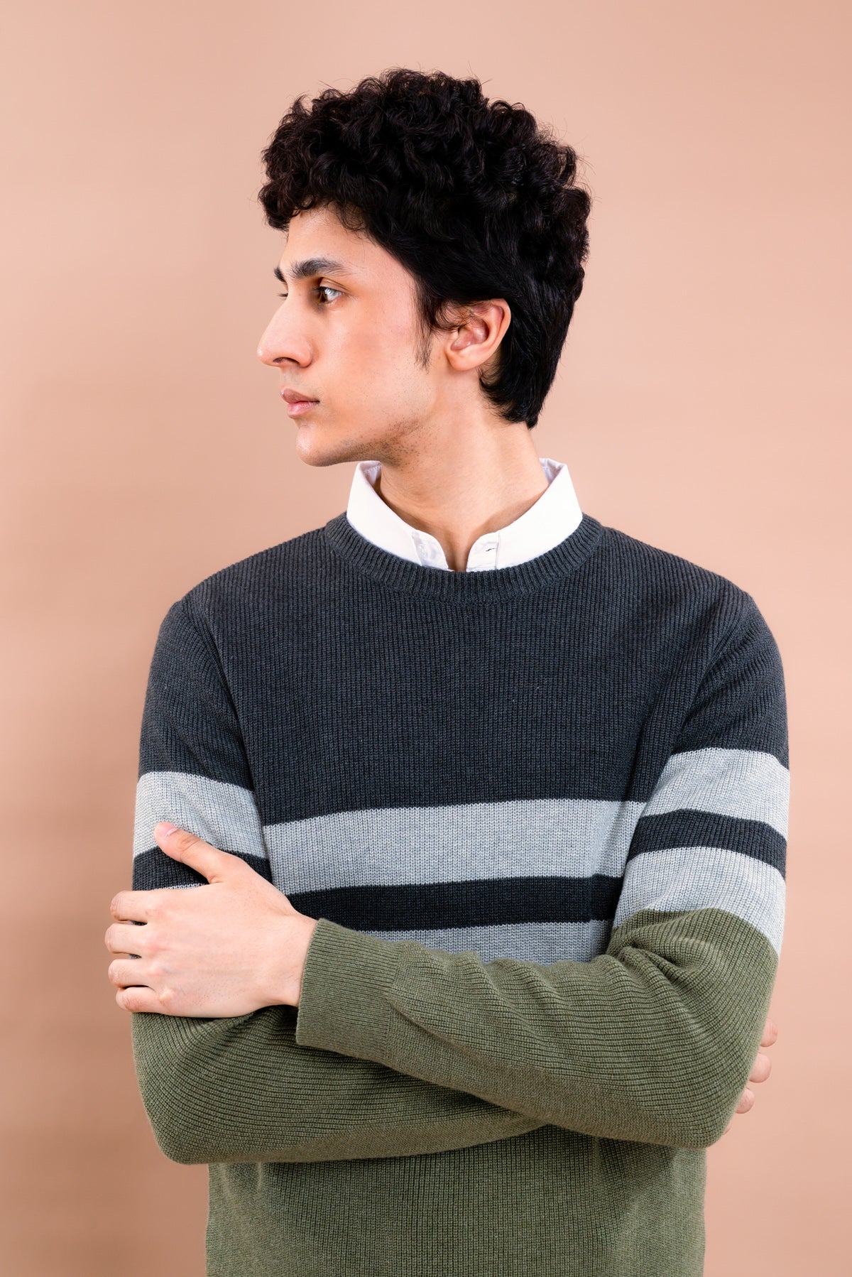 Highline Ribbed Men&#39;s Sweater.