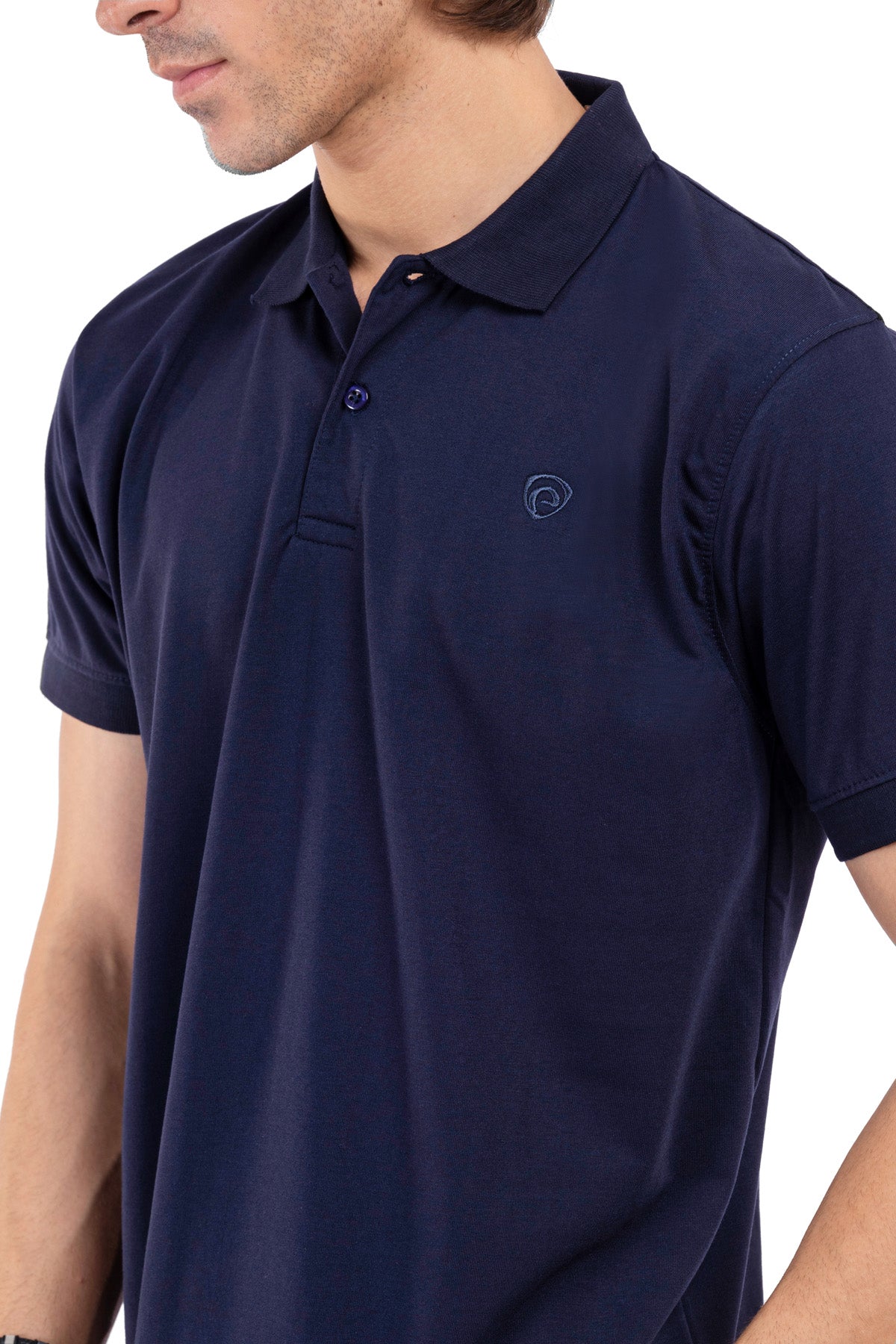 Men&#39;s Premium Navy Blue Polo Shirt