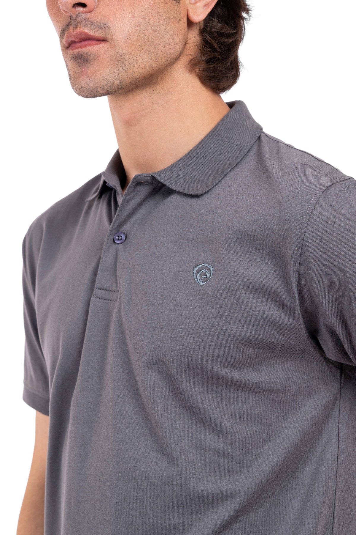 Men&#39;s Premium Dark Grey Polo Shirt