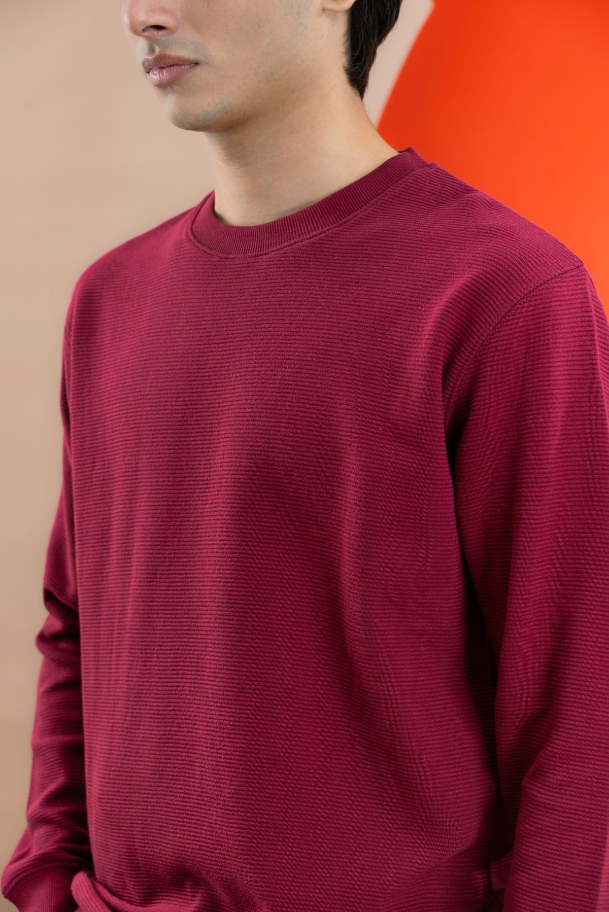 Maroon Men&#39;s Sweatshirt