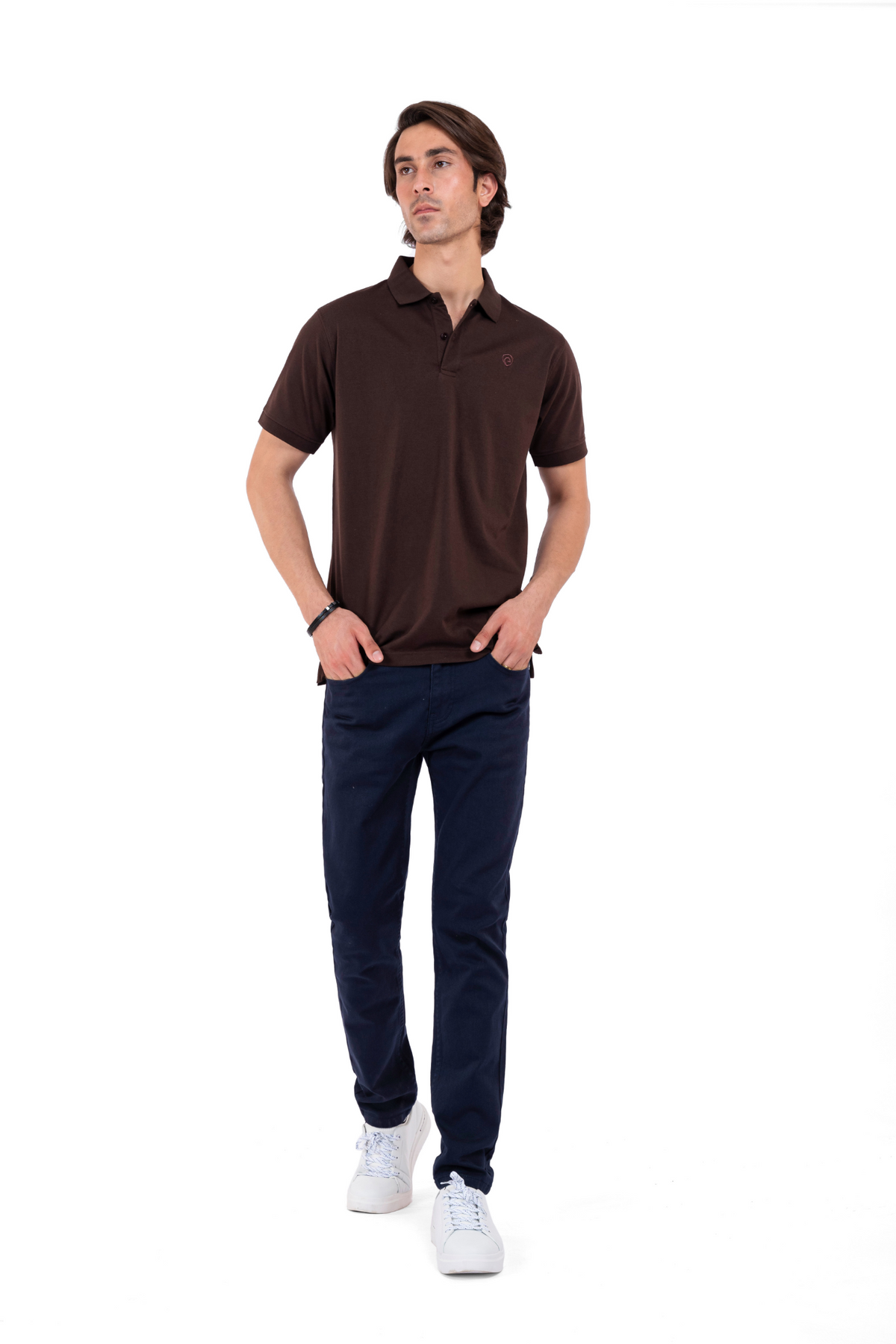 Men&#39;s Premium Chocolate Brown Polo Shirt