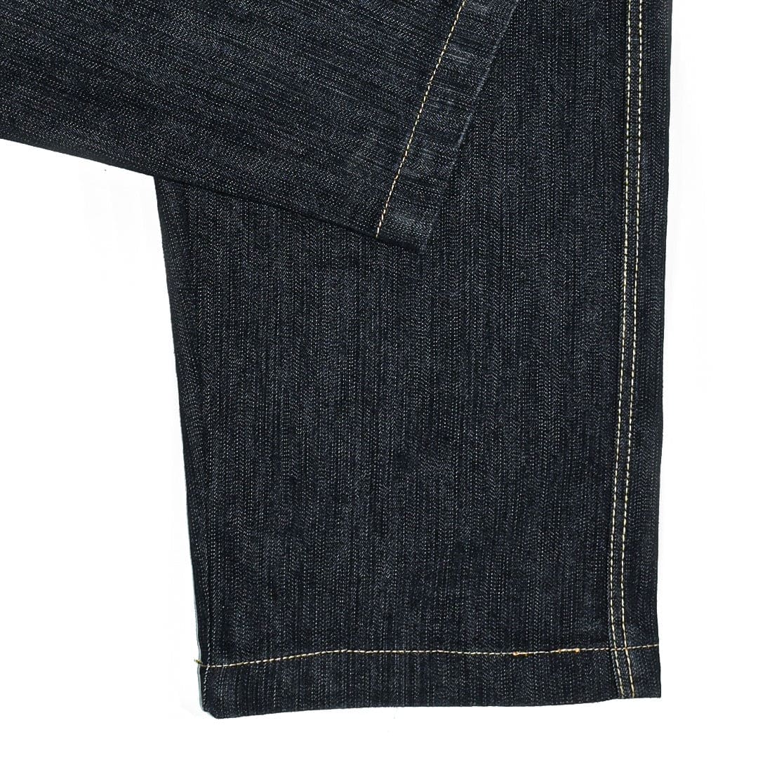 Jupiter Gold Stitch Cargo Pockets Denim Pent For Men