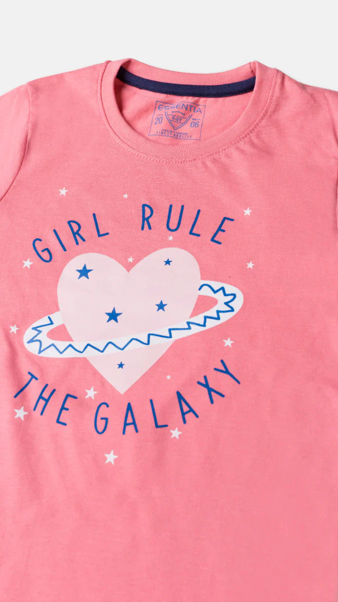 Girl&#39;s T-Shirt S/Slv.