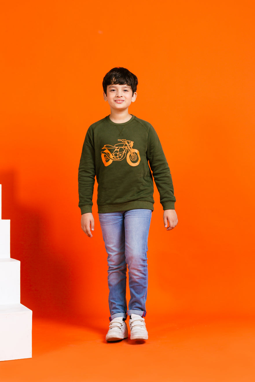 Boy&#39;s Sweatshirt F/Slv.