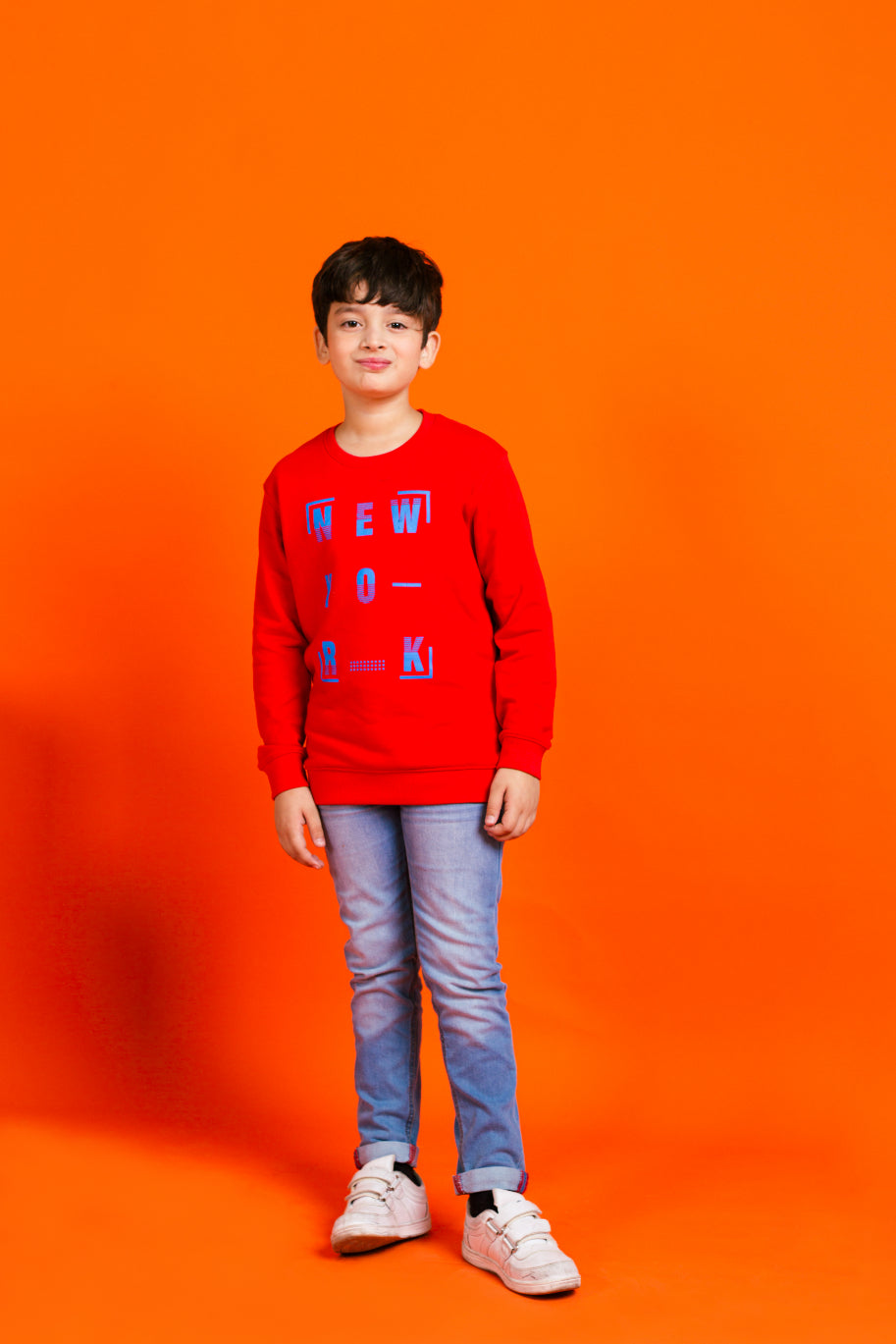 Boy&#39;s Sweatshirt F/Slv.