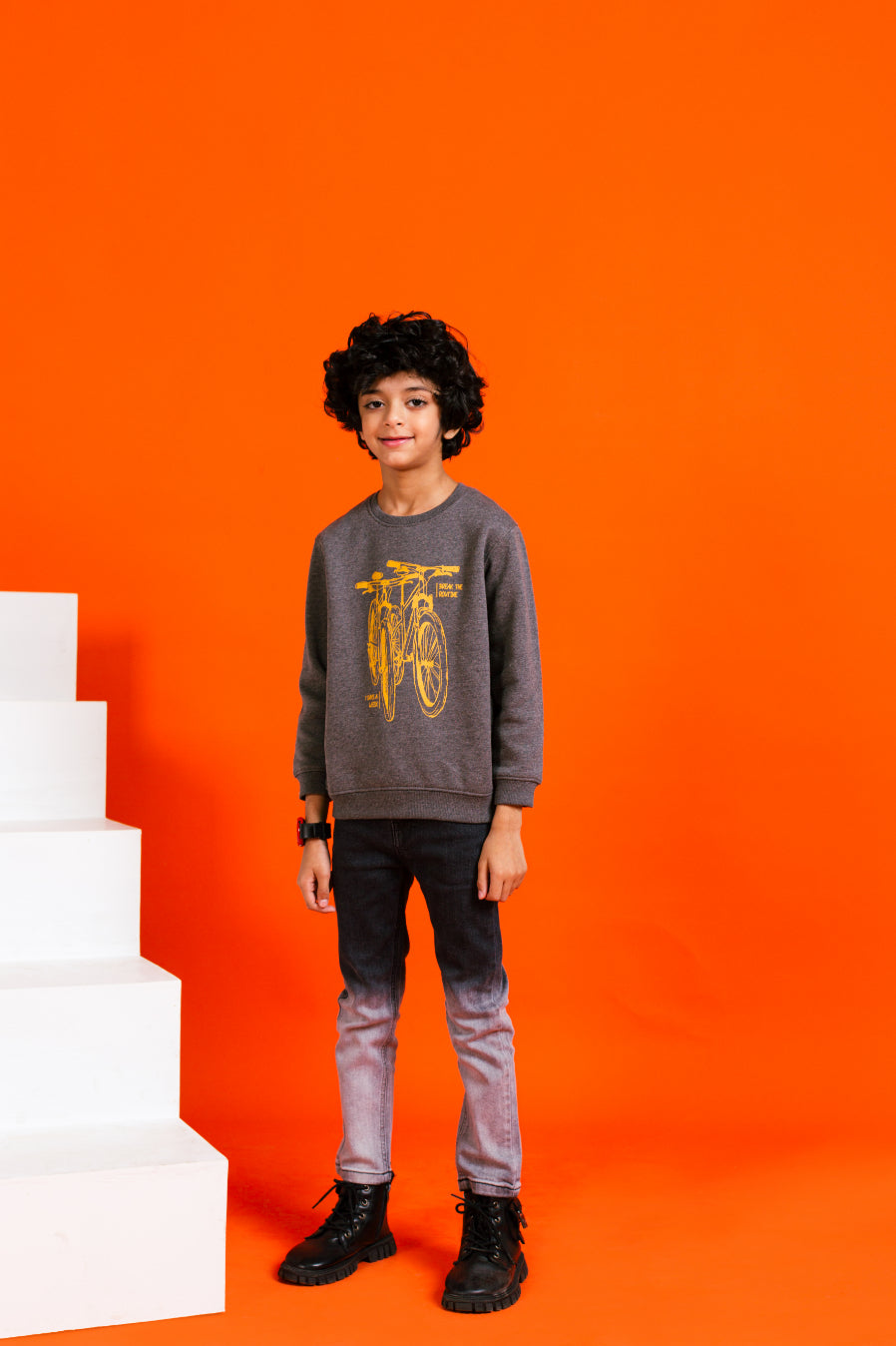 Boy&#39;s Sweatshirt F/Slv.