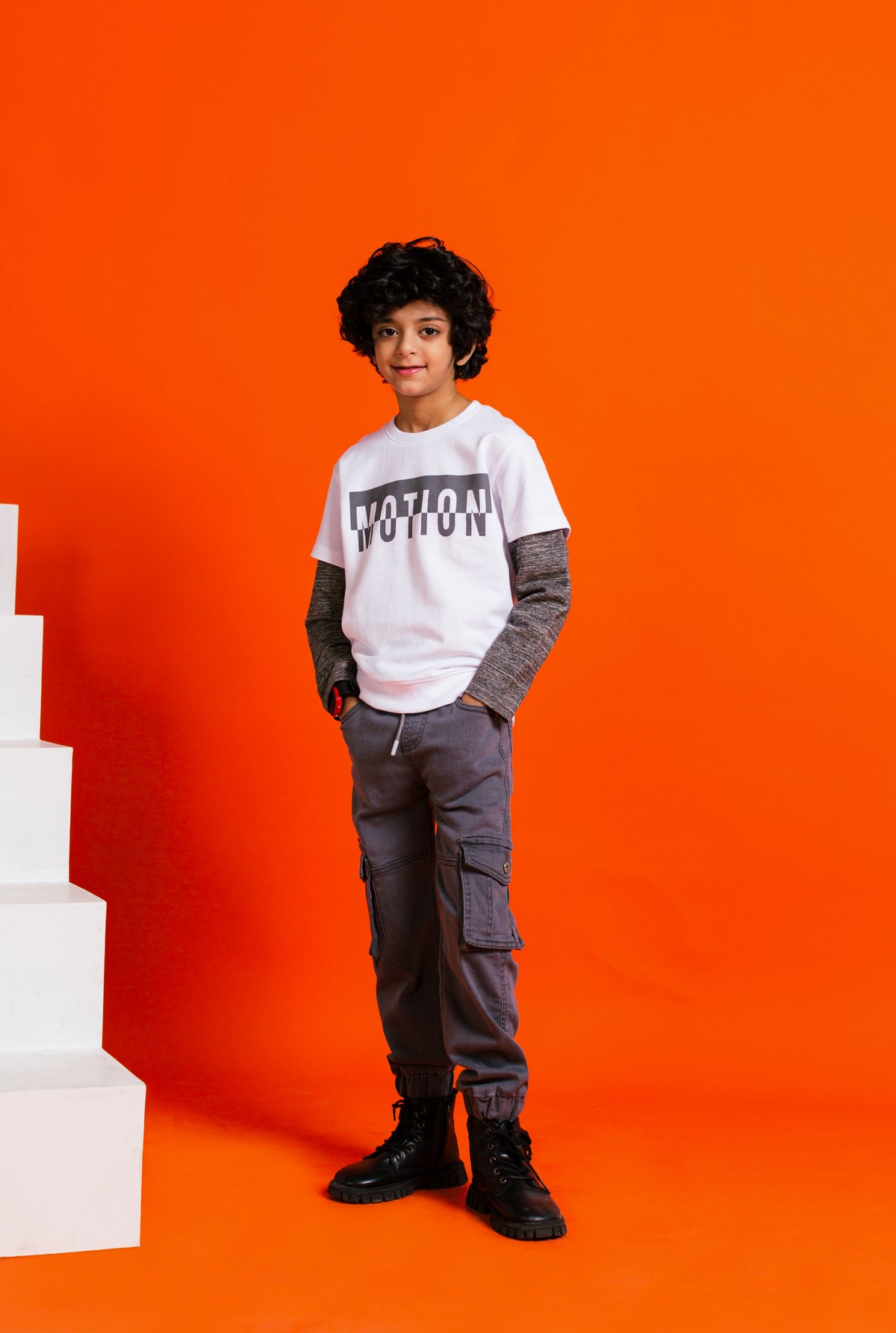 Boy&#39;s Sweatshirt F/Slv.