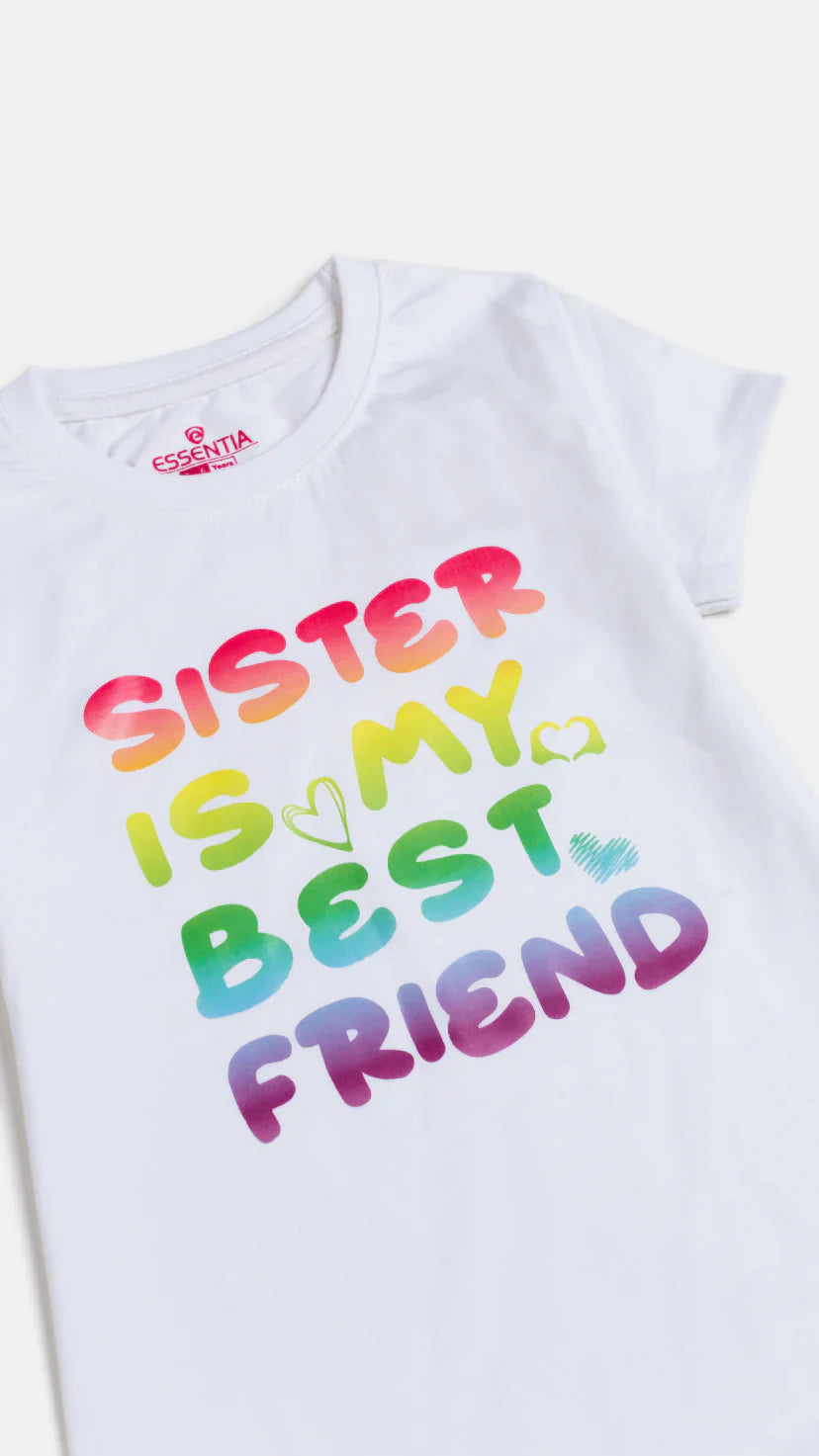 Girl&#39;s T-Shirt S/Slv.