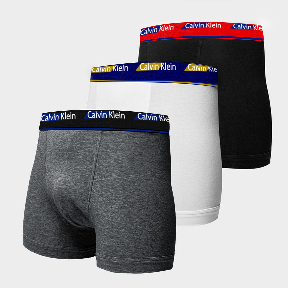 Flex Fit Pack Of Three Premium Boxer Bundle For Men