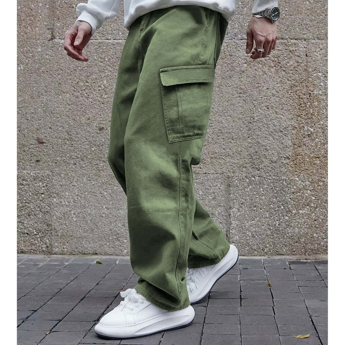 Jupiter French Twill 5 Pockets Trendy Cotton Cargo Trouser