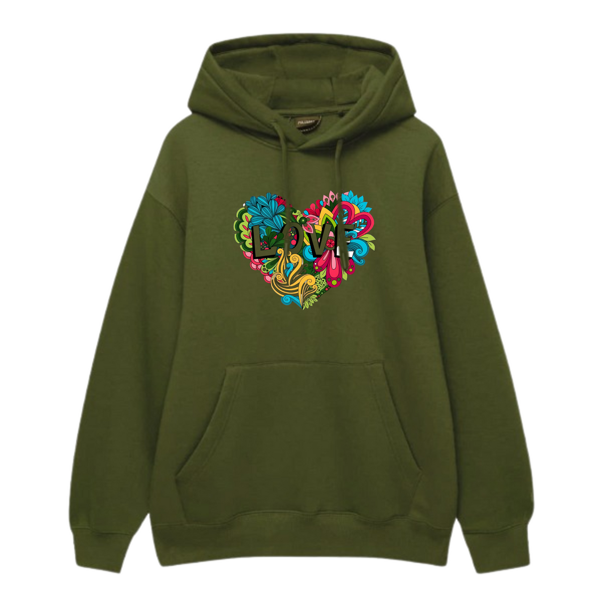 Colorful Love Hoodie