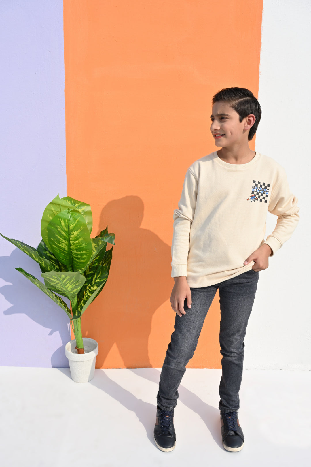 Boy&#39;s Sweatshirt F/Slv.