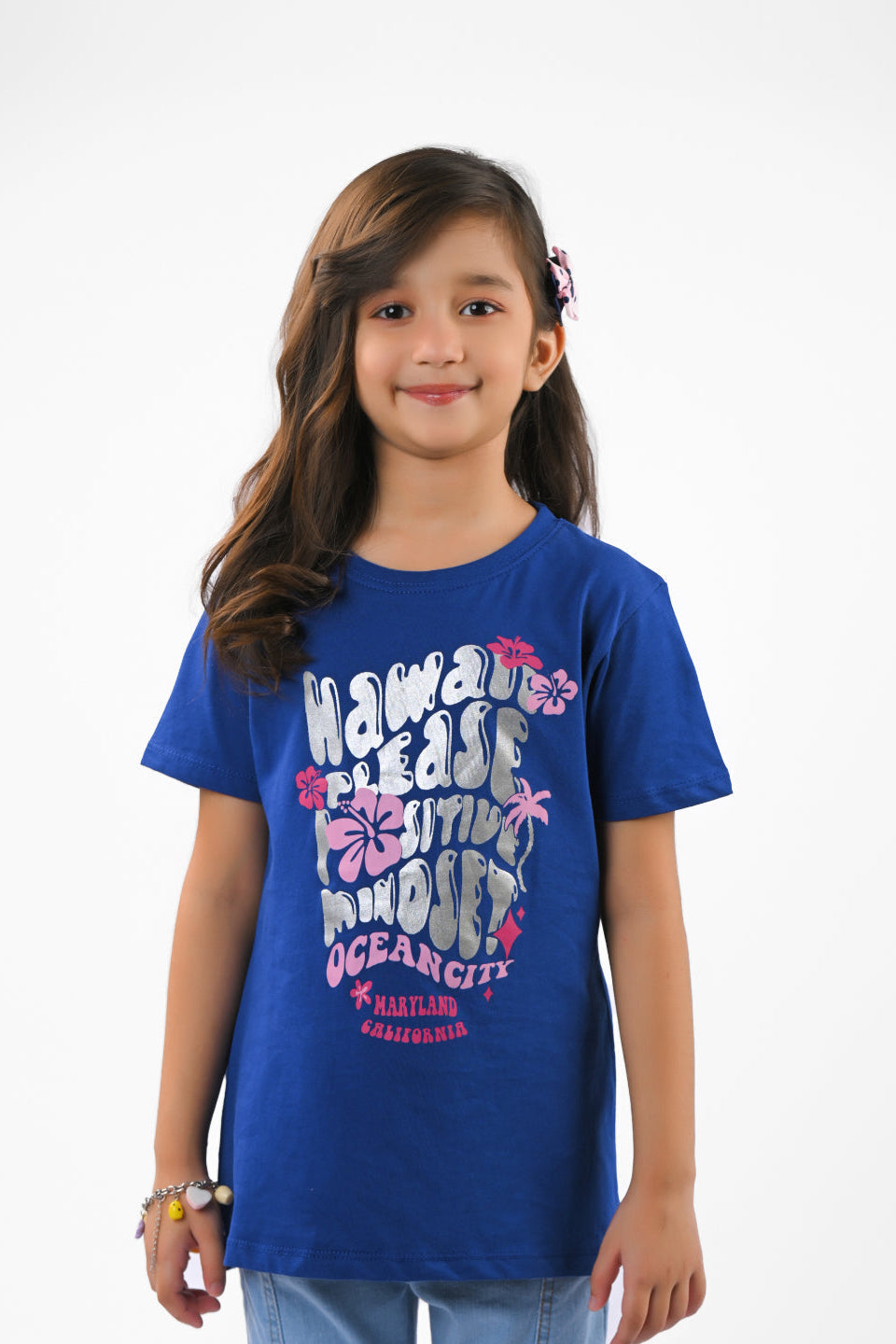 Girl&#39;s T-Shirt S/Slv.