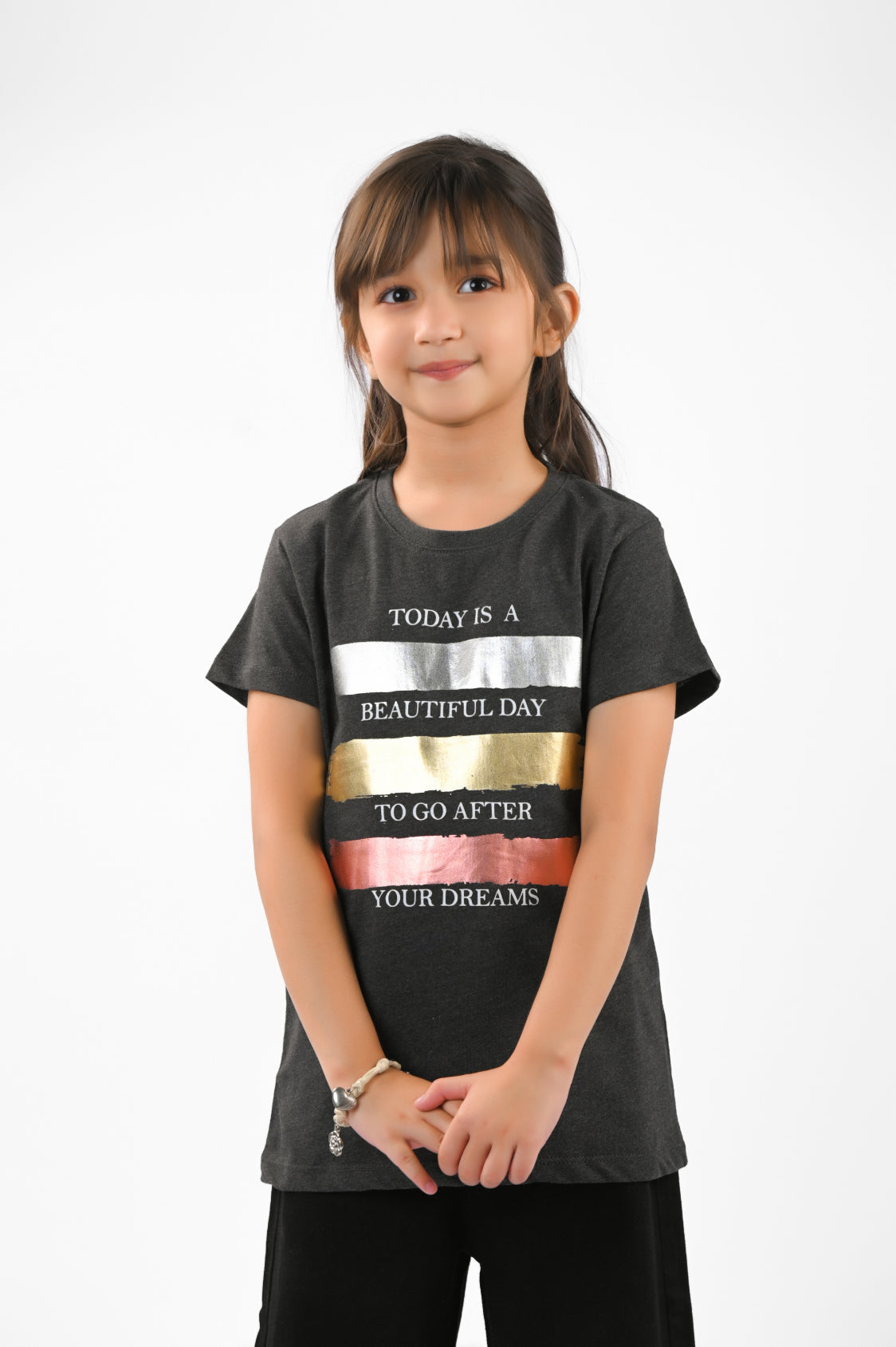 Girl&#39;s T-Shirt S/Slv.