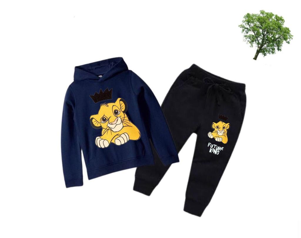 Future King Printed Kids Hoodie Set