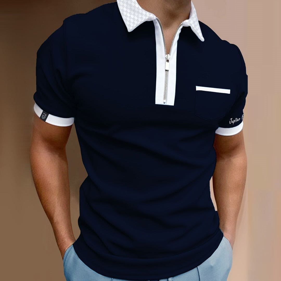 Jupiter Aestival Left Chest Pocket Viscose Soft Cotton Polo For Men