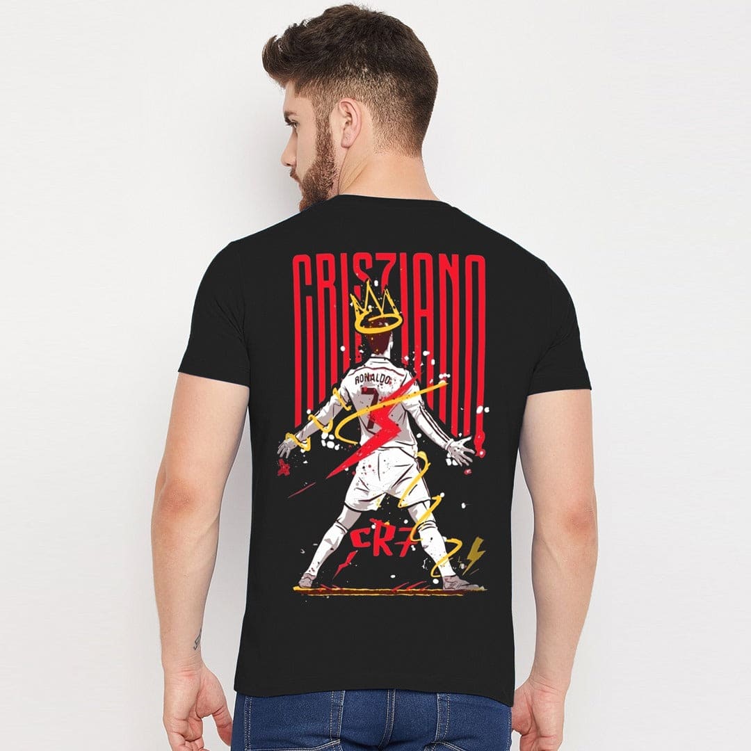 Jupiter Cr7 Cotton Graphic Tee Fo Men