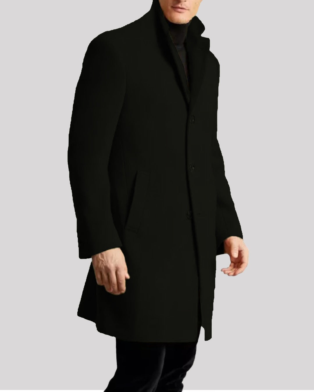 Imported Executive Woolen Business Winter Coat For Men