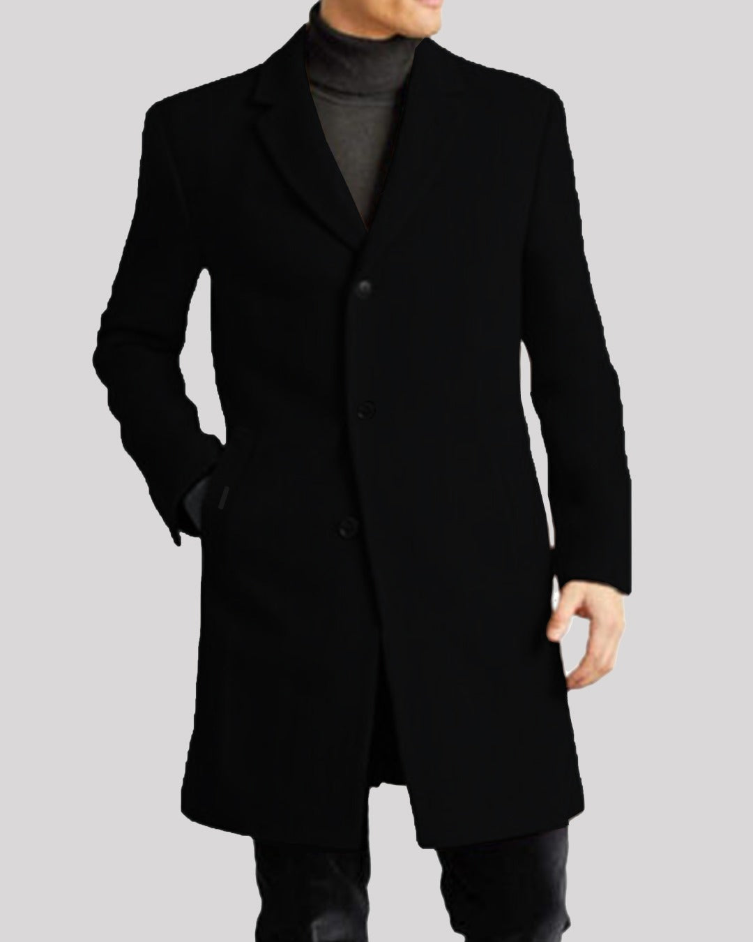 Imported Executive Woolen Business Winter Coat For Men