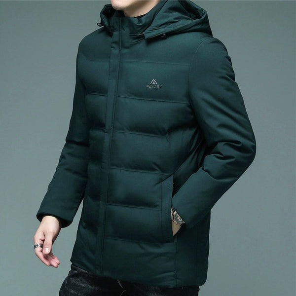 Imported Neigse Heavy Thick Padded Puffer Hooded Jackets For Mens