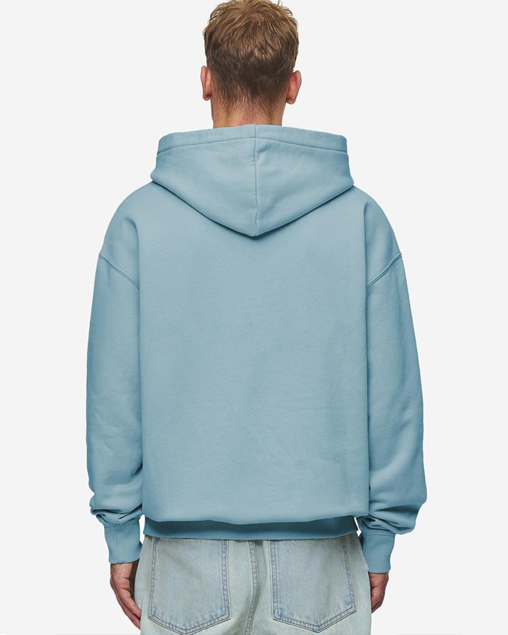 Jupiter Heavy Gsm Live &amp; Laugh Puff Printed Oversized Hoodie