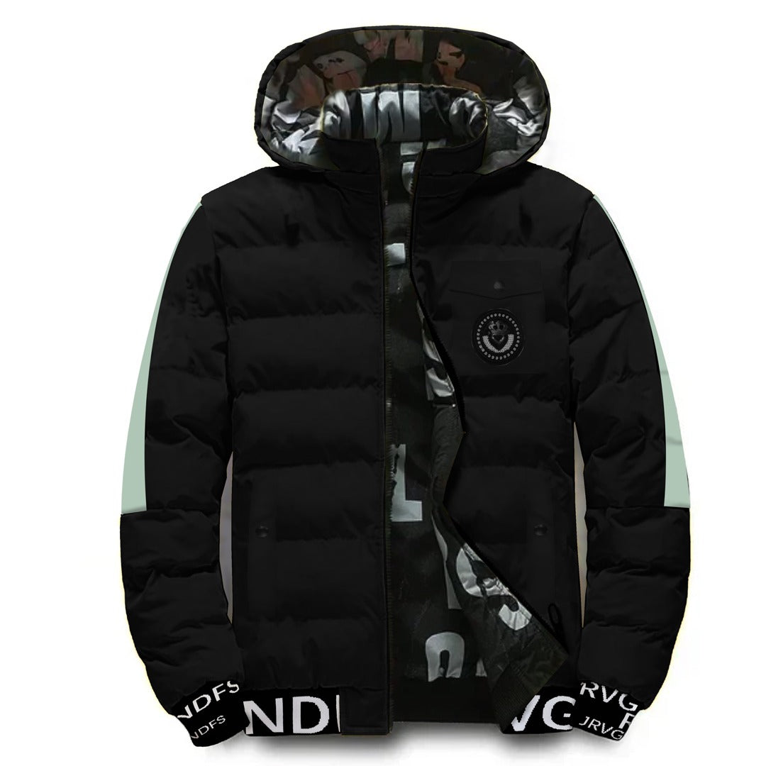 Imported Double Sided Heavy Insulated Hooded Puffer Jacket For Men