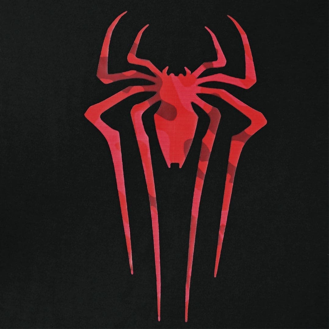 Jupiter Red Spider Graphic Cotton Tee For Men