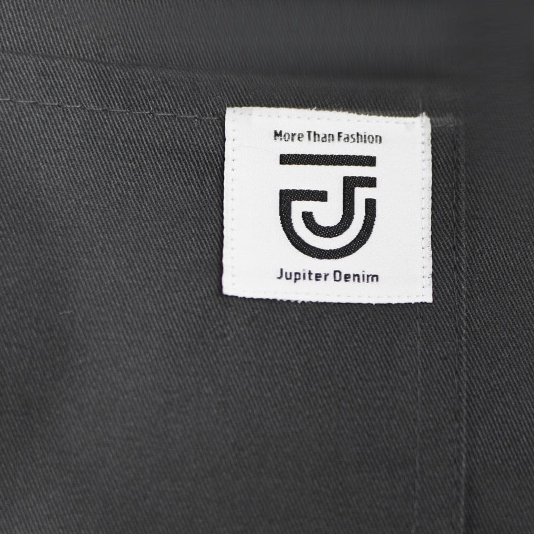 Jupiter French Twill Grey Cotton Cargo Trouser For Men