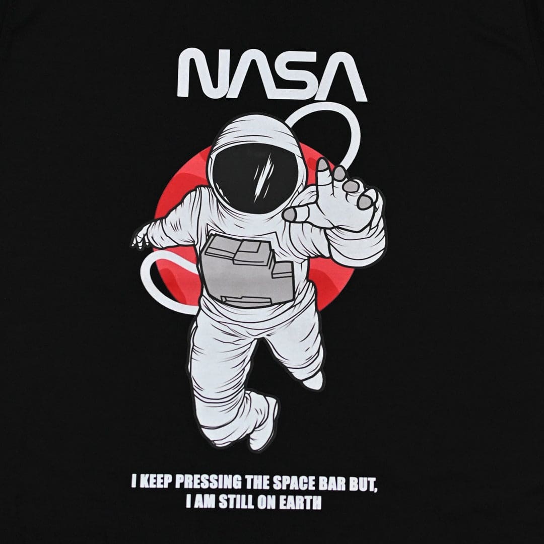 Jupiter Nasa Space Mission Graphics Cotton Tee For Men