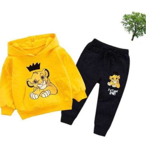 Future King Printed Kids Hoodie Set