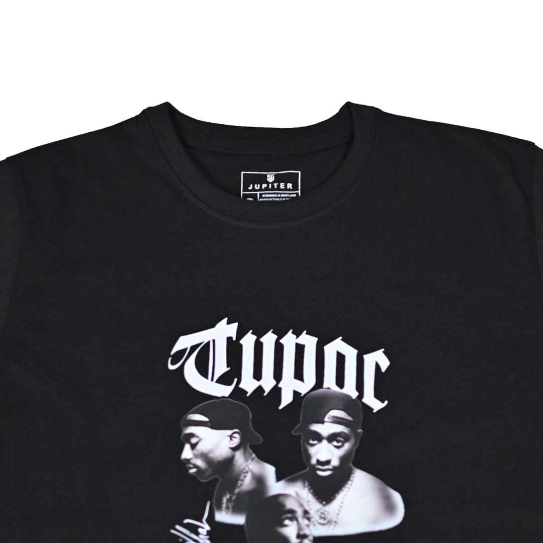 Jupiter Tupac Cotton Graphic Tee For Men