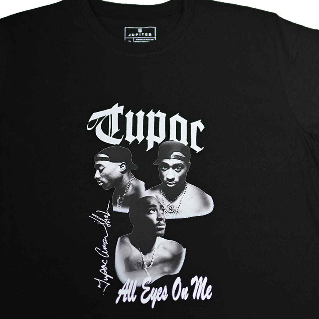 Jupiter Tupac Cotton Graphic Tee For Men