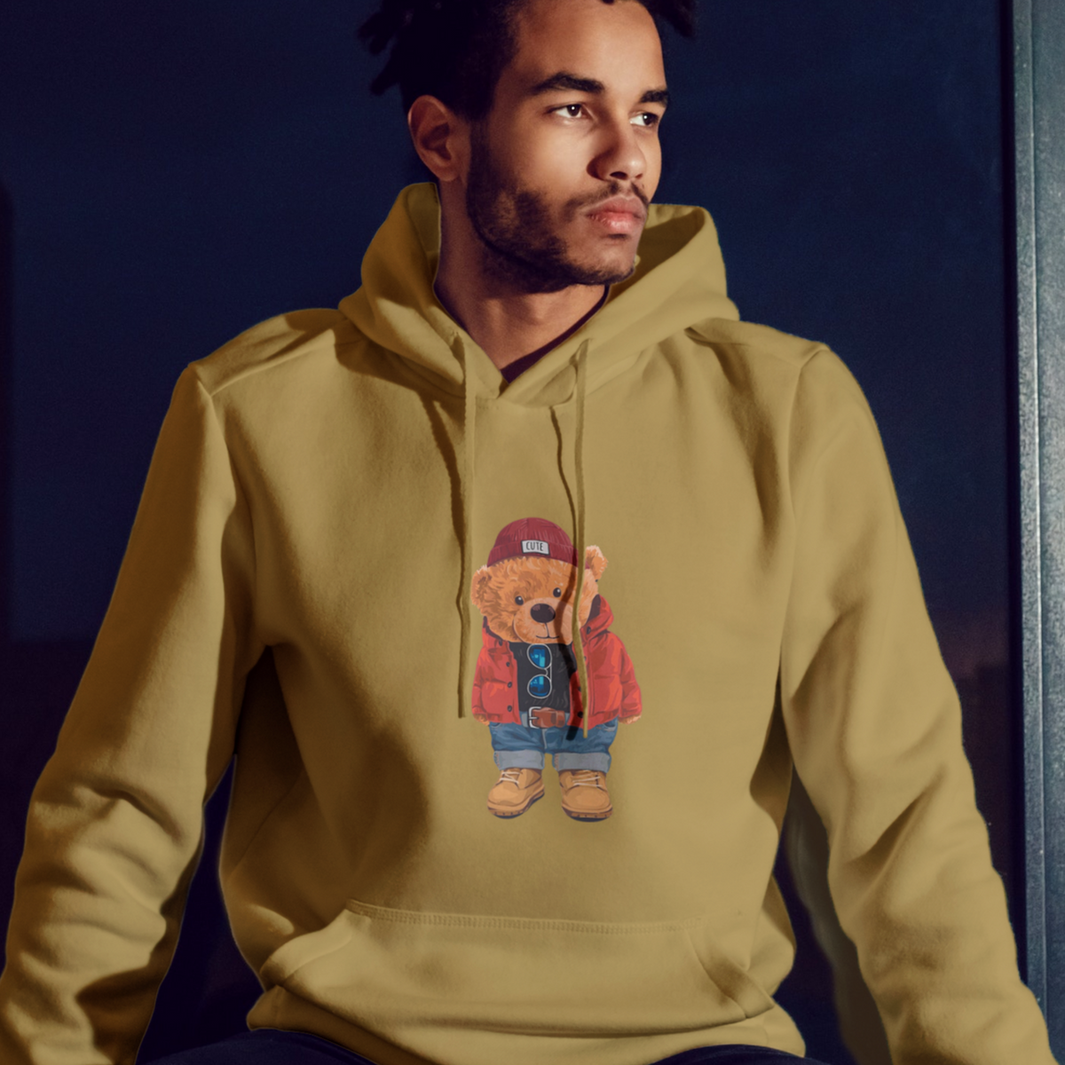 Cute Polo Bear Hoodie