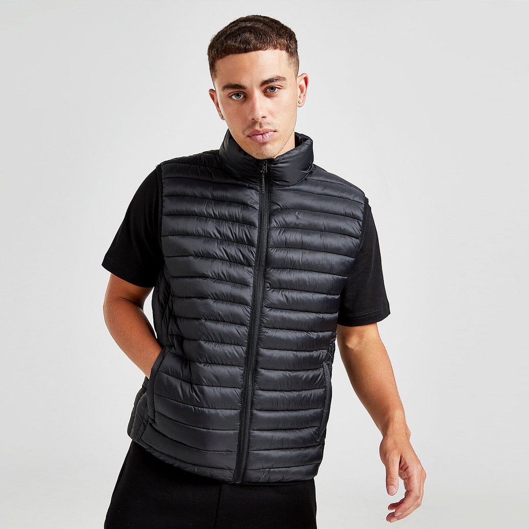 Funkys Prime Padded Black Random Gillet